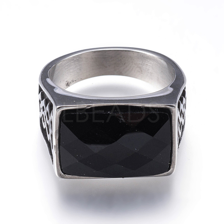 304 Stainless Steel Wide Band Rings RJEW-G092-23-20mm-1