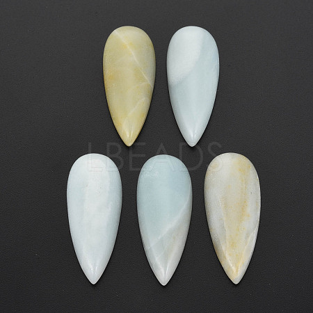 Natural Flower Amazonite Cabochons G-N326-123B-1