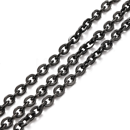 PVD Vacuum Plating 304 Stainless Steel Cable Chains CHS-K016-01EB-1