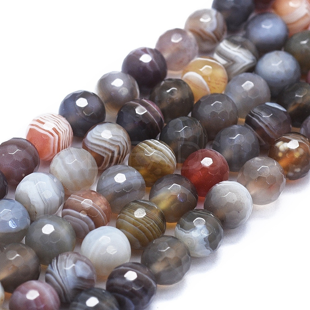 Natural Botswana Agate Beads Strands - Lbeads.com