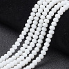 Opaque Solid Color Glass Beads Strands X1-EGLA-A034-P4mm-D01-1