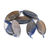 Natural Banded Agate Beads Strands GG-CBAB074-01-4