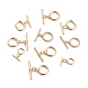 Brass Toggle Clasps KK-FH0001-61-1