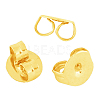 Brass Stud Earrings EJEW-L234-35G-3