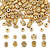 HOBBIESAY 100Pcs 10 Styles Tibetan Style Alloy Beads FIND-HY0003-50-1