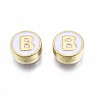 Alloy Enamel Beads X-ENAM-N052-006-01B-RS-2