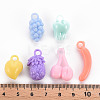 Opaque Acrylic Beads X-TACR-S154-45D-4