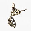 Vintage Filigree Round Brass Cage Pendants LS-KK-D389-15AB-2