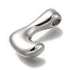 304 Stainless Steel Pendants STAS-S166-02P-12-2
