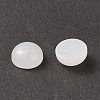 Natural White Jade Cabochons G-P393-R69-8MM-5