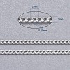 Brass Twisted Chains CHC-S100-0.35mm-S-6