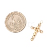 Brass Beaded Pendants PALLOY-JF04054-01-2