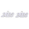 Alloy Enamel Pendants PALLOY-N160-85-S-2