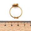 304 Stainless Steel Cuff Open Rings for Women RJEW-B161-01G-02-5