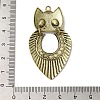 Tibetan Style Alloy Pendant Rhinestone Settings TIBEP-L021-03AB-3