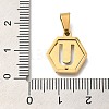 304 Stainless Steel Charms STAS-H227-01G-U-3