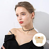 40Pcs 2 Style Brass Beads KK-GO0001-03-7