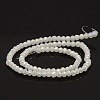AB Color Plated Imitation Jade Glass Faceted(32 Facets) Round Beads Strands GLAA-A027-3mm-AB01-2