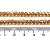 Electroplate Transparent Glass Beads Strands LS-EGLA-A035-T4mm-A04-4