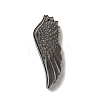 Natural Silver Sheen Obsidian Big Pendants G-D471-05B-1