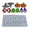 DIY Halloween Theme Pendant Silicone Molds DIY-I102-04-1