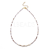 Beaded Necklaces NJEW-JN03075-01-1