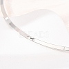4MM 304 Stainless Choker Necklaces SA-CBA725A-23P-2