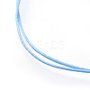 Adjustable Flat Waxed Polyester Cords Bracelet Making AJEW-JB00507-M-3