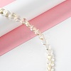 Transparent Glass Beads Strand GLAA-F112-01C-3