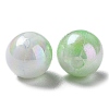 Two Tone Opaque Acrylic Beads SACR-P024-01A-W03-2