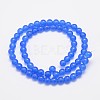 Natural & Dyed Malaysia Jade Bead Strands G-A146-6mm-A21-2
