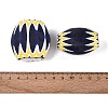 Handmade Millefiori Glass Barrel Beads LA-N002-32B-3