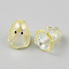 Transparent Acrylic Bead Caps TACR-WH0021-20D-2