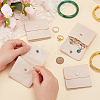 Microfiber Jewelry Flap Pouches ABAG-WH0032-121A-3