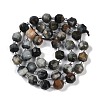 Natural Eagle Eye Stone Beads Strands G-O201B-124G-4