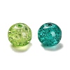 Transparent Crackle Glass Beads CCG-MSMC0002-01-M-2