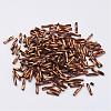 Glass Twisted Bugle Beads SEED-E002-6mm-881#-3