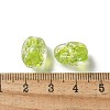 Handmade Foil Lampwork Beads Strands FOIL-Z001-06F-4