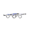 Chinese Style Alloy Enamel Chandelier Components Links X-ENAM-E329-08A-S-6
