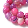 Natural Agate Beads Strands G-NH0001-G02-01-4