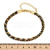 4MM Braided Nylon Cord Bracelets FIND-A057-01G-5