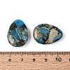 Dyed Natural Imperial Jasper Pendants G-Q601-08D-3