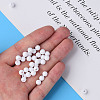 Opaque Acrylic Beads X-MACR-S370-C6mm-01-8