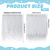 2Pcs Faux Fur Squares Fabric DIY-GF0011-26B-2
