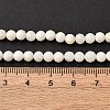 Shell Beads Strands SSHEL-E571-38-4mm-01-3