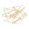 Brass Eye Pin KK-G331-09-0.5x35-1