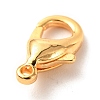 Brass Lobster Claw Clasps KK-F824-104B-G-3