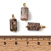 Natural Thulite Pendants GG-CBACE45-02G-05-3