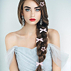 15Pcs Star Iron Snap Hair Clips OHAR-CP0001-23-5