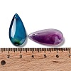 Dyed & Heated Natural Agate Pendants G-G065-03F-3